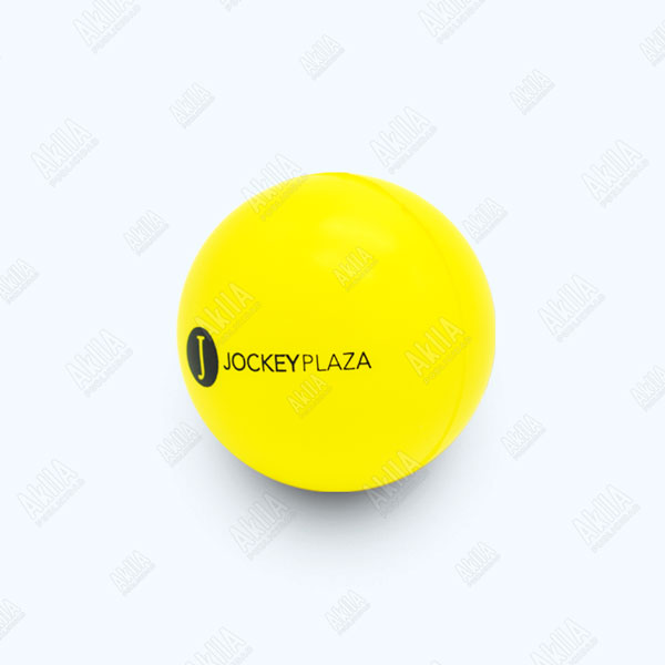 pelota antiestres amarillo